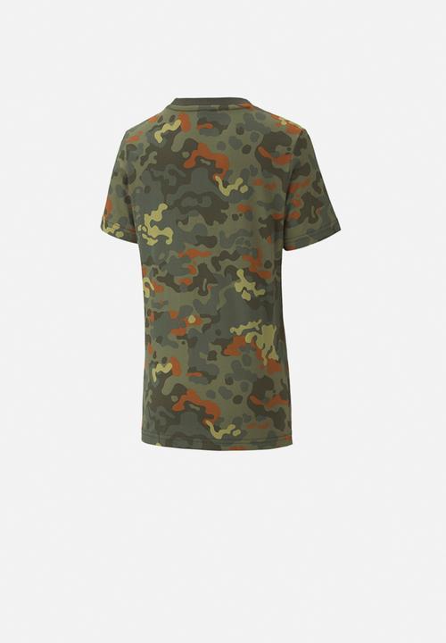 PUMA - Classics graphics aop tee b - forest