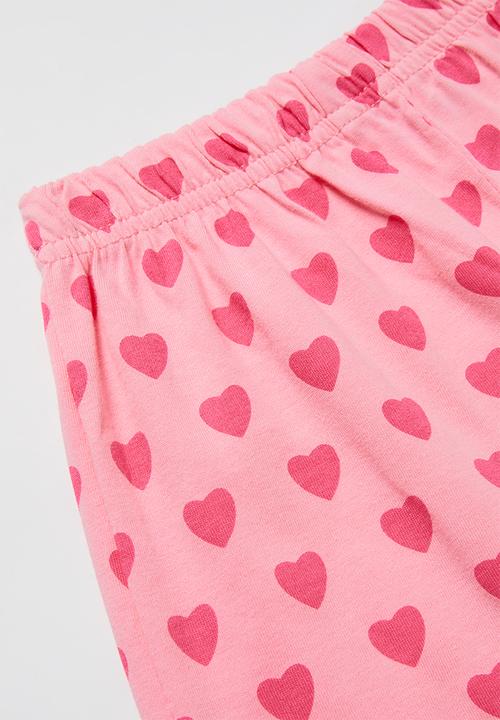 Pop Candy - Girls kitty pyjama set - pink