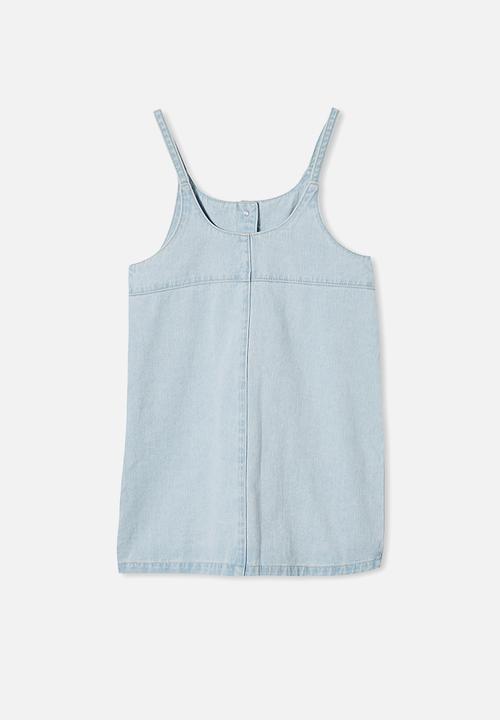 Free by Cotton On - Willow dress - blue