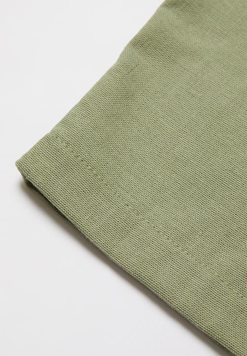 Superbalist - Paperbag waist culotte - khaki