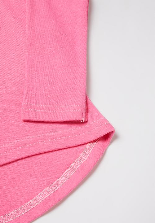 Pop Candy - Minnie Mouse hi low tee - pink
