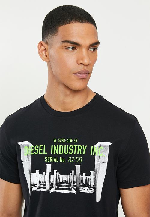 Diesel  - T-diego-s13 T-shirt - black
