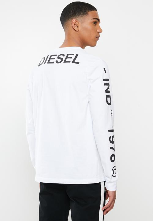 Diesel  - T-just-ls-t14 pullover -white