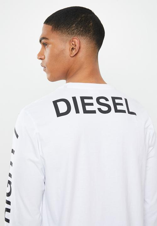 Diesel  - T-just-ls-t14 pullover -white