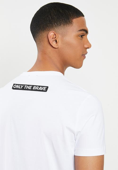 Diesel  - T-worky-slits T-shirt -white