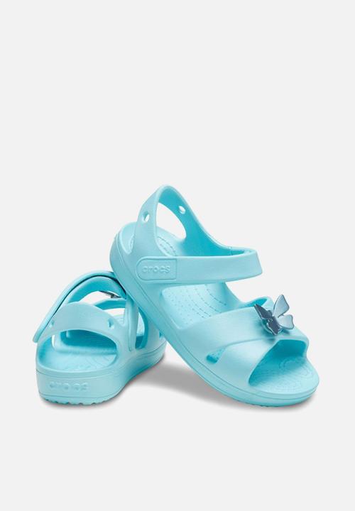Crocs - Classic cross strap sandal - ice blue