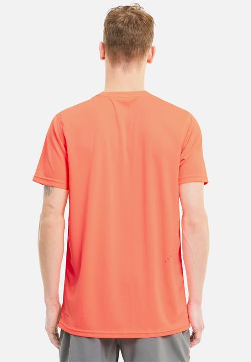 PUMA - Ignite ss tee - nrgy peach-fizzy yellow