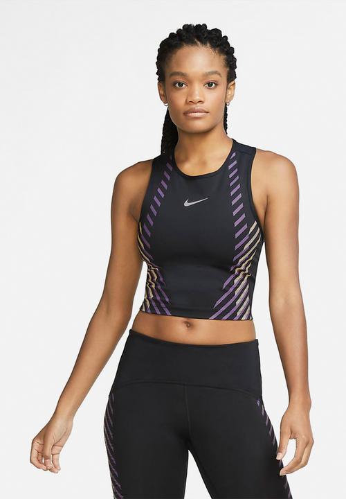 Nike - W Nike top runway gx - black/reflective