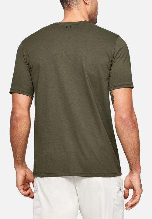 Under Armour - Project rock brahma bull short sleeve tee - green