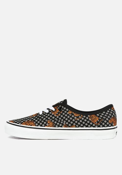 Vans - Authentic - (tiger floral) black/true white