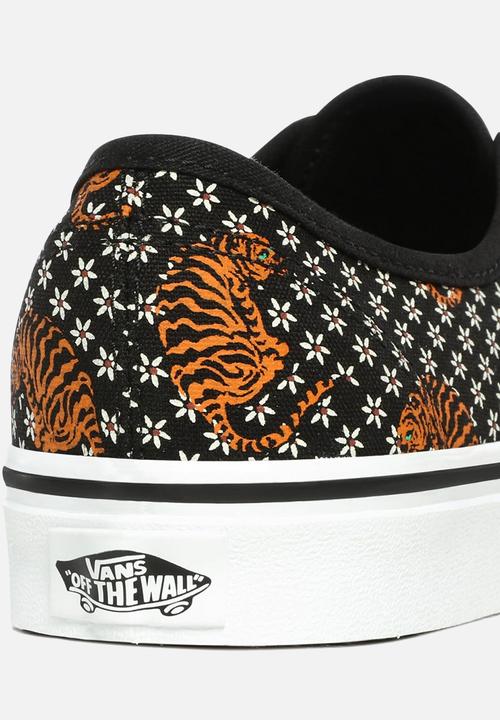 Vans - Authentic - (tiger floral) black/true white