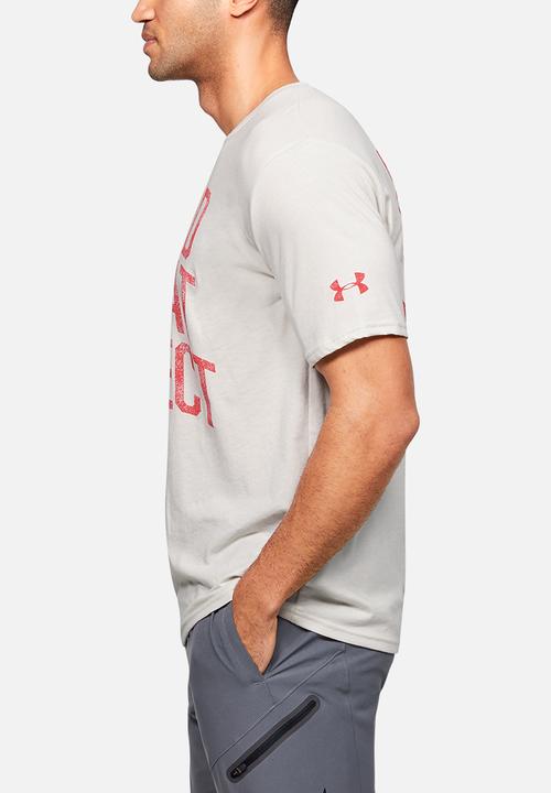 Under Armour - Project rock bsr short sleeve tee - white