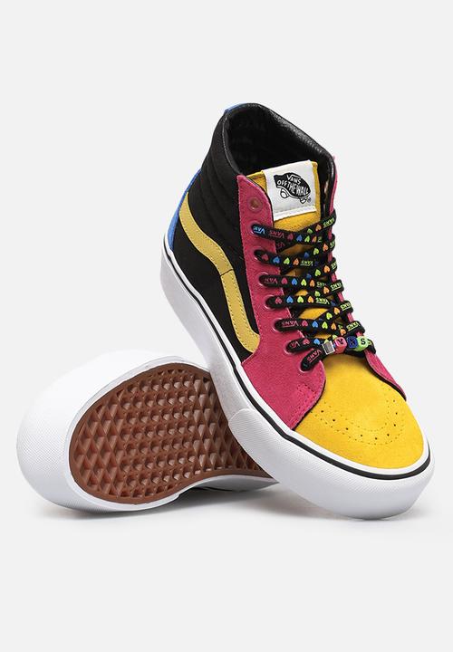 Vans - SK8-Hi platform 2.0 - (vans beads) multi/true white