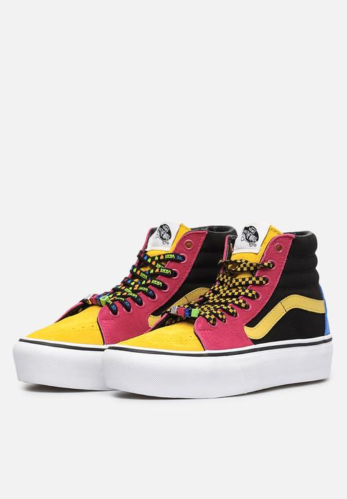 Vans - SK8-Hi platform 2.0 - (vans beads) multi/true white