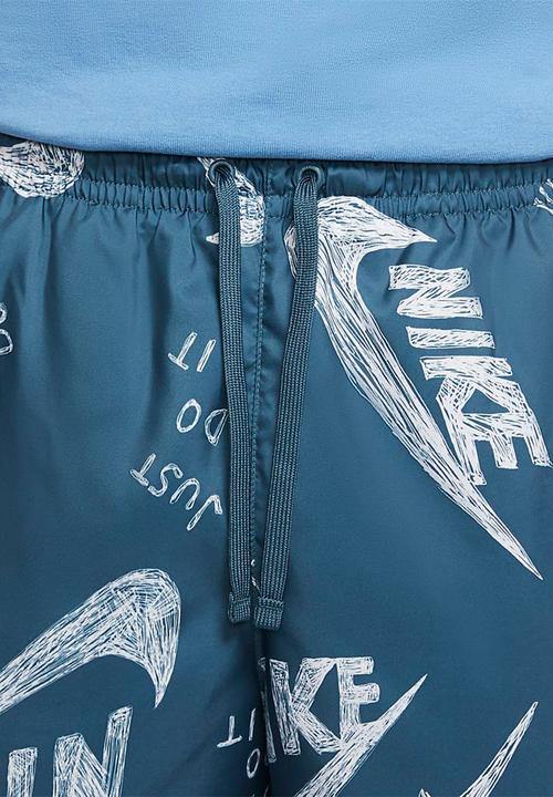 Nike - Nsw ce flow aop 1 shorts - blue