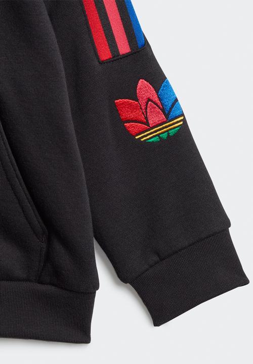 adidas Originals - 3d trefoil tracksuit - black