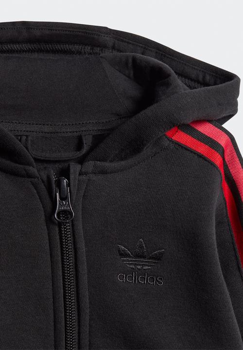 adidas Originals - 3d trefoil tracksuit - black
