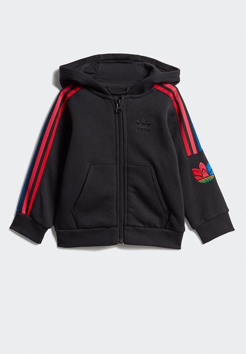 adidas Originals - 3d trefoil tracksuit - black
