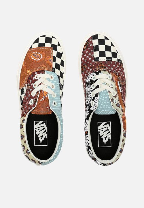 Vans - Era - (tiger patchwork) black/true white