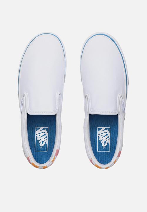 Vans - Classic Slip-On platform - true white/multi