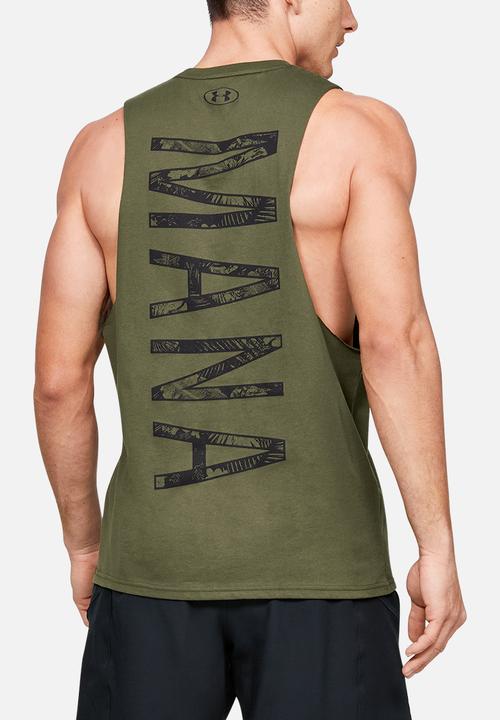 Under Armour - Project rock mana tank - green