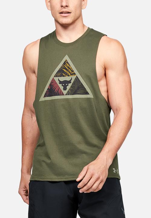 Under Armour - Project rock mana tank - green