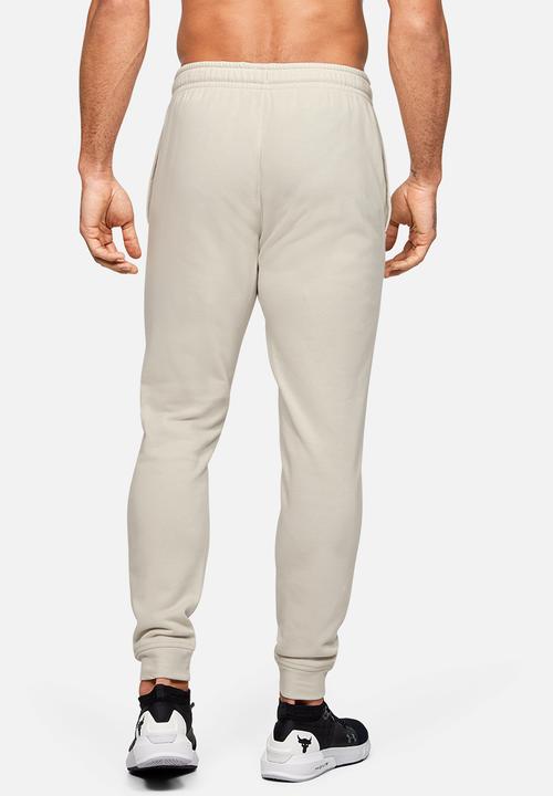Under Armour - Project rock terry jogger - white