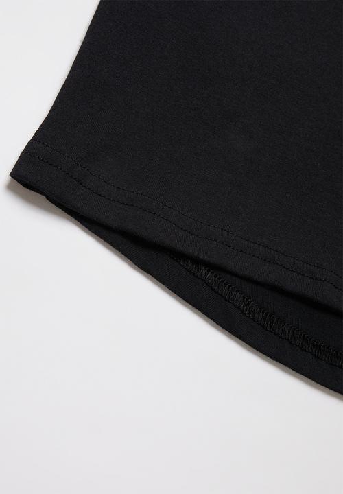 Rebel Republic - Boys styled short sleeve T-shirt - black
