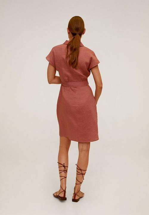 MANGO - Safari dress- light pastel pink