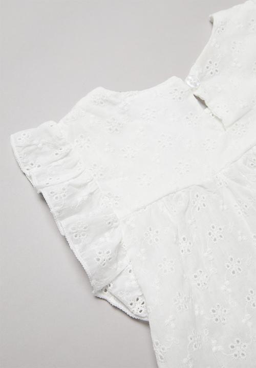 Pop Candy - Girls tutu & tee set - white & green