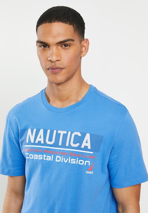 Nautica - Coastal division tee - blue
