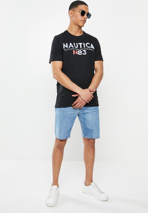 Nautica - Graphic tee - black