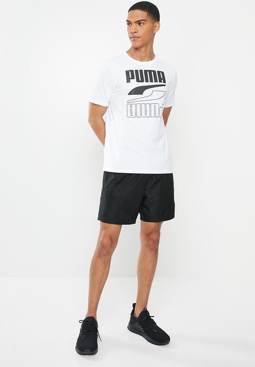 PUMA - Rebel tee - white