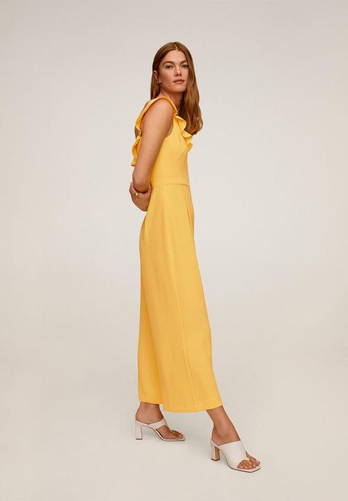 MANGO - One-piece suit red - yellow