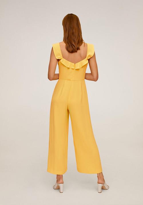 MANGO - One-piece suit red - yellow
