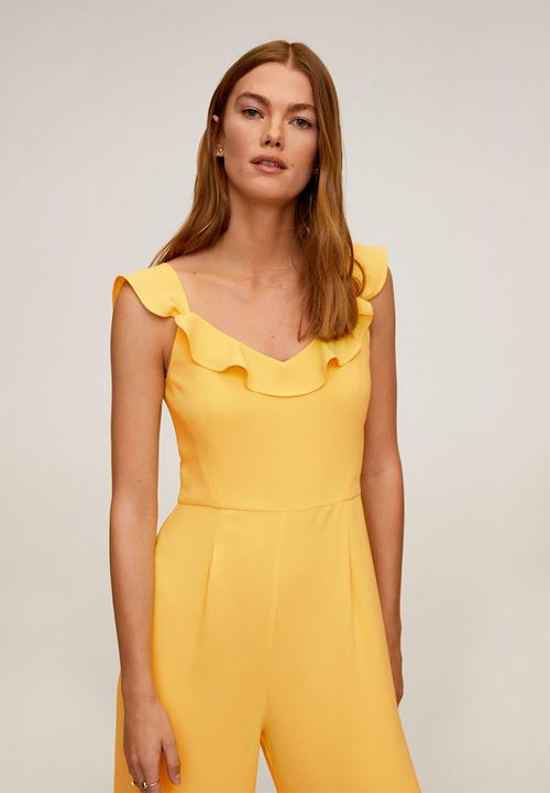MANGO - One-piece suit red - yellow