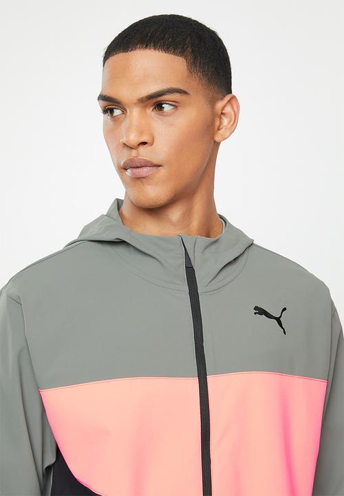 PUMA - Train vent woven jacket - mutli
