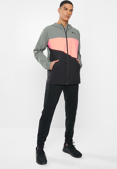 PUMA - Train vent woven jacket - mutli