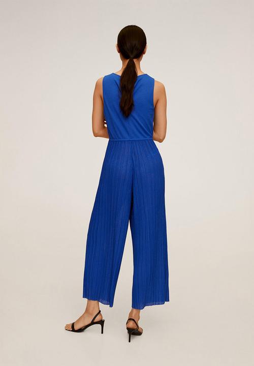 MANGO - Verdi jumpsuit - blue