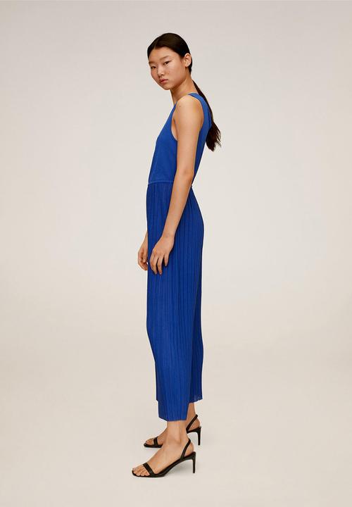 MANGO - Verdi jumpsuit - blue
