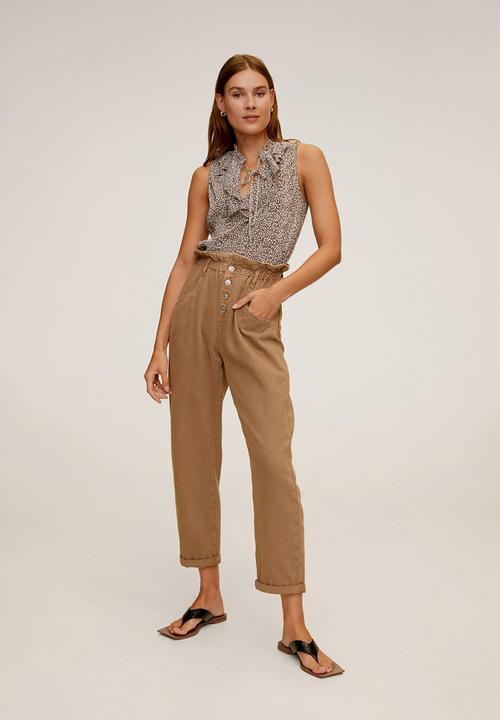 MANGO - Blouse aina - neutral