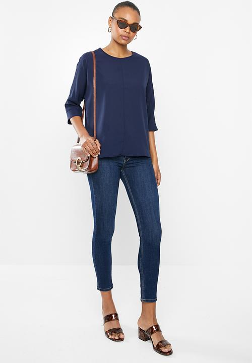 edit - Loose fit shell - navy