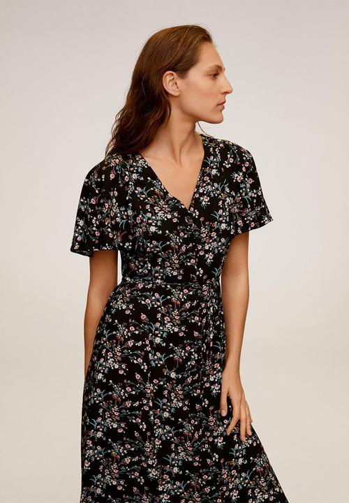 MANGO - Dress Clau - black