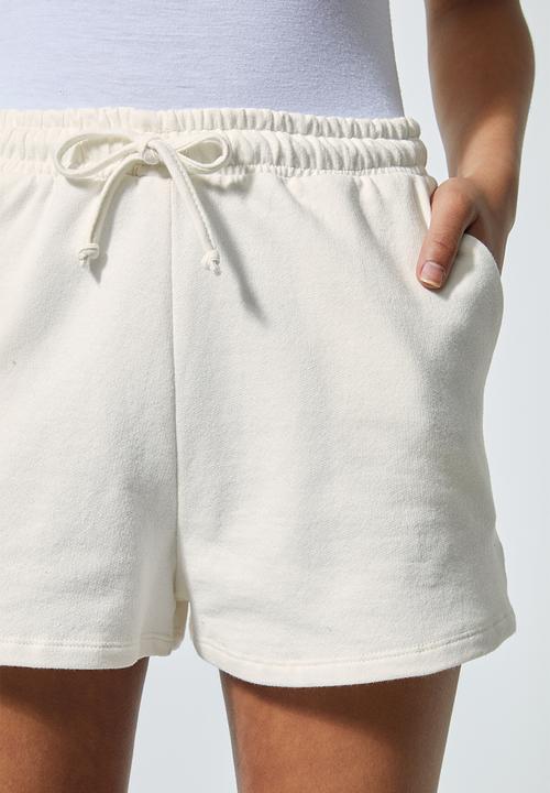 Superbalist - Jogger shorts - white