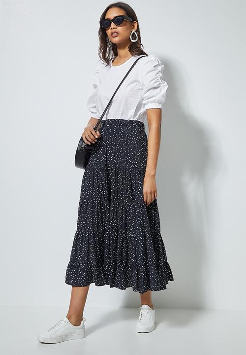 Superbalist - Puff short sleeve blouse - white