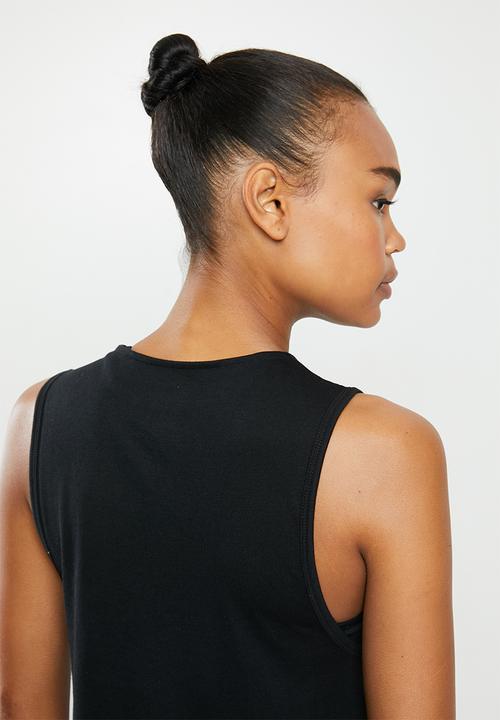 Superdry. - Streetsport crop tank - black