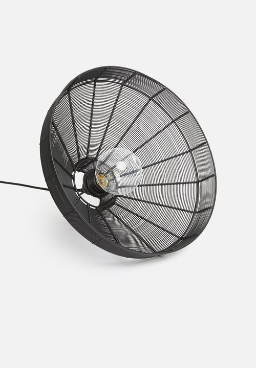 Sixth Floor - Cosmo pendant light - black
