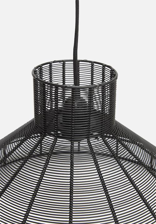 Sixth Floor - Cosmo pendant light - black