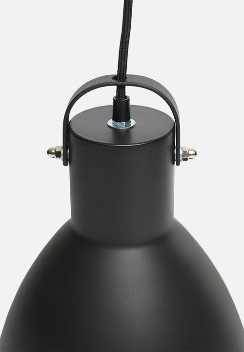 Sixth Floor - Maddox pendant - black