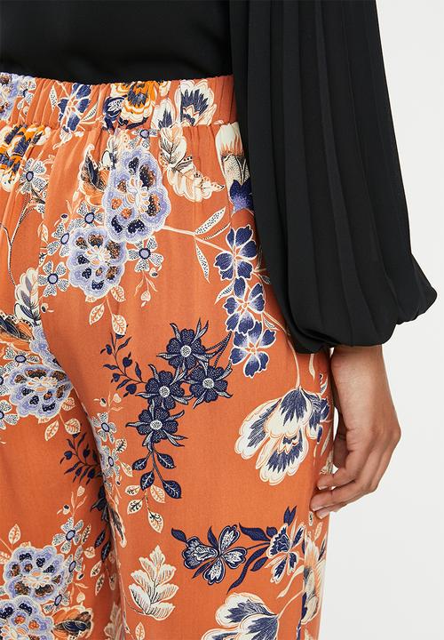 edit - D-ring relaxed fit trouser - orange
